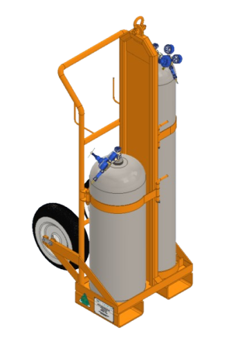 Oxy Cylinder Trolley