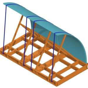 Laser Clad Transport Frame
